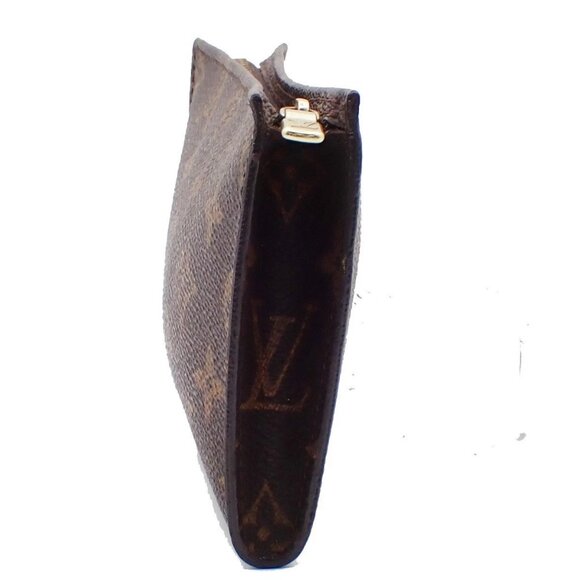Louis Vuitton | Bags | Louis Vuitton Monogram Bucket Pm  LOUIS VUITTON LV Bucket PM Clutch Pouch Bag Monogram Leather France 02AA129